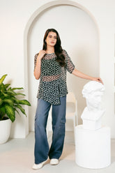 All over printed Top
