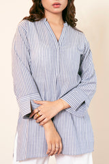 Relaxed Striped Tunic